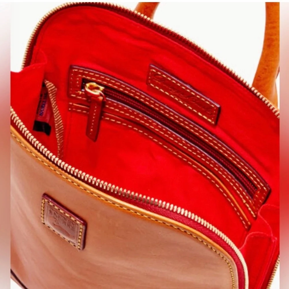 Dooney and Bourke Florentine leather small backpack.